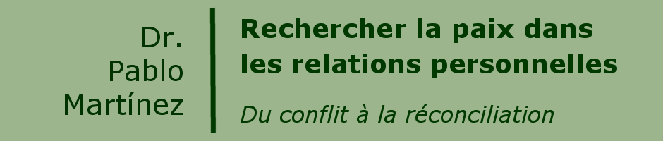 Rechercher la paix dans les relations personnelles